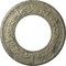 Ekena Millwork Salem Ceiling Medallion (Canopies up to 7 1/8"), 13 1/4"OD x 7 1/8"ID x 7/8"P, Castle Stone Crackle CM13SACSC - alternate 1